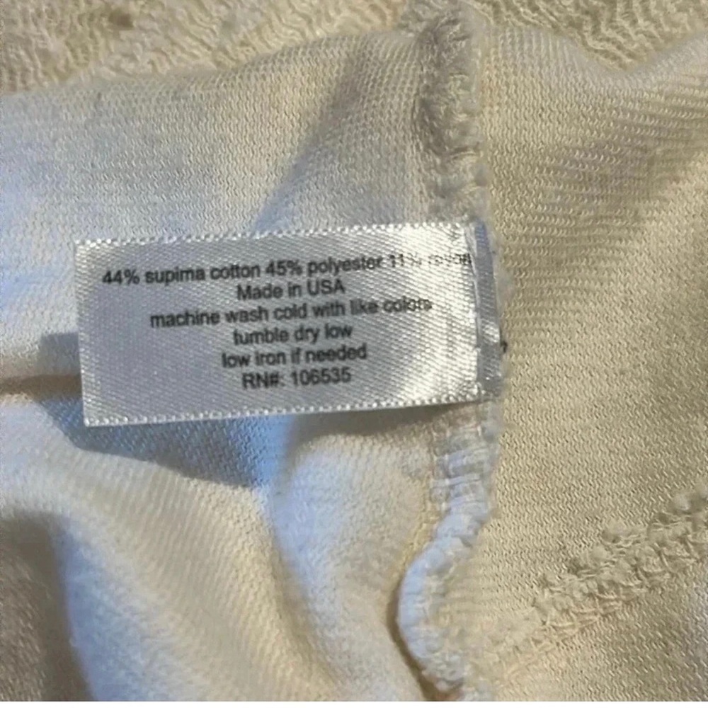 SUNDAYS ONE Women’s top with Long Sleeves, Frayed Edges, Size S - Picture 5 of 5